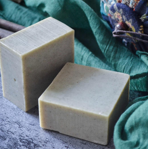 艾草洁面冷皂 | 低温冷制工艺制作。洁肤手工皂。 商品图6