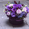 神秘紫色系草编篮花盒 商品缩略图4