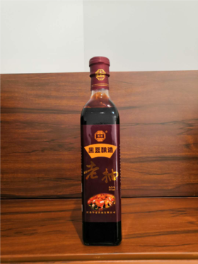 佰欣黑豆酿造老抽475ml/瓶