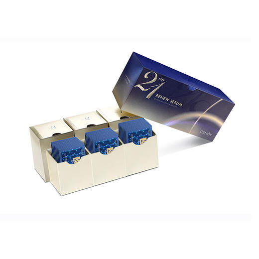 现货 Cemoy21天夜间极光晚安精华液2ml 21包，广东发货 商品图0