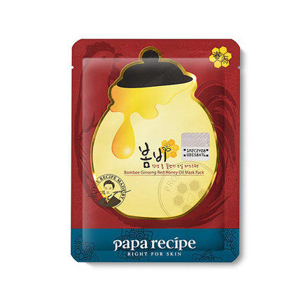 韩国原装进口papa recipe春雨红参蜂蜜精油面膜补水保湿10片装 商品图2