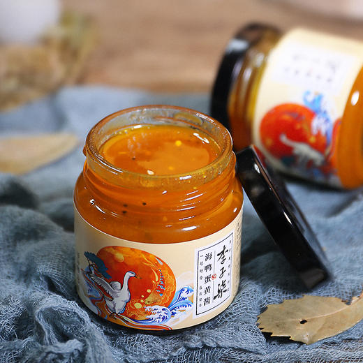 李子柒 海鸭蛋黄酱 流沙咸蛋黄酱 流沙酱拌饭 80g*2瓶