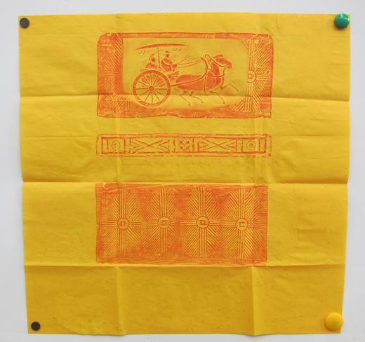 【名家原拓】《车马砖》 商品图0