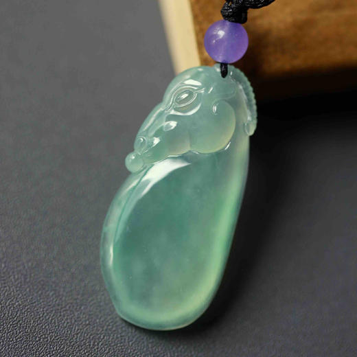 高冰种阳绿翡翠羊羊得意 商品图2