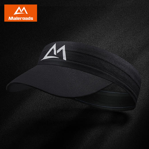 【能装口袋，可折叠】空顶帽男女款夏天速干太阳帽防晒跑步遮阳帽子马拉松网球帽可折叠 商品图8