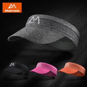 【能装口袋，可折叠】空顶帽男女款夏天速干太阳帽防晒跑步遮阳帽子马拉松网球帽可折叠