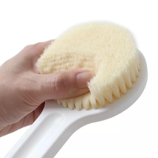 「女神疯抢的沐浴」长柄软毛沐浴刷 深度清洁毛孔污垢 柔软更舒适 kan菌去角质 打造光滑美背。ry 商品图3