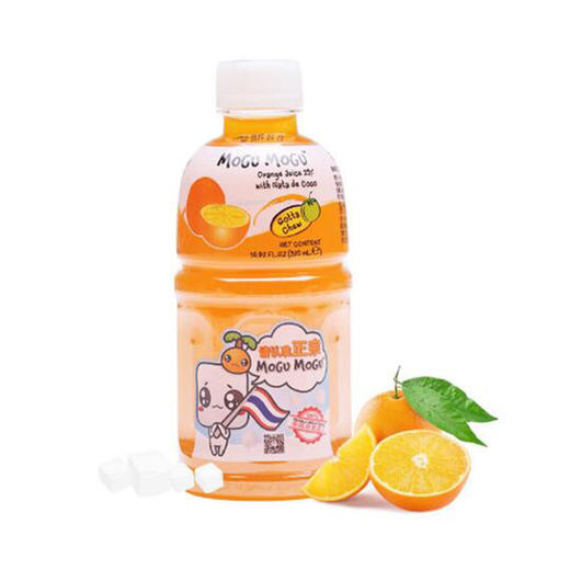 摩咕摩咕椰果橙汁饮料(含椰果) 商品图0