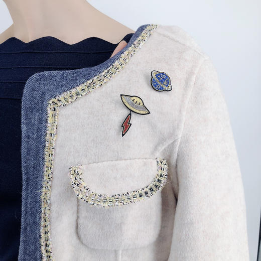 北京仓｜Macon & Lesquoy-Planet-胸针［法国设计师 ］ 商品图2