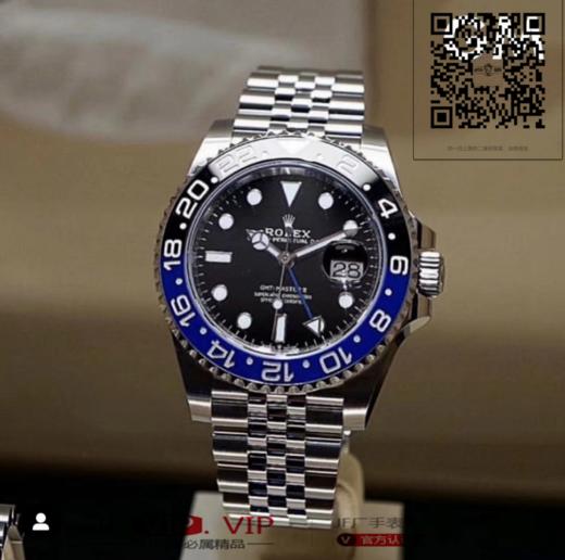 GM新品，2019劳力士格林尼治黑蓝圈——904L蚝式钢腕表惊艳登场！ 黑蓝相接，经典重现！ 商品图5