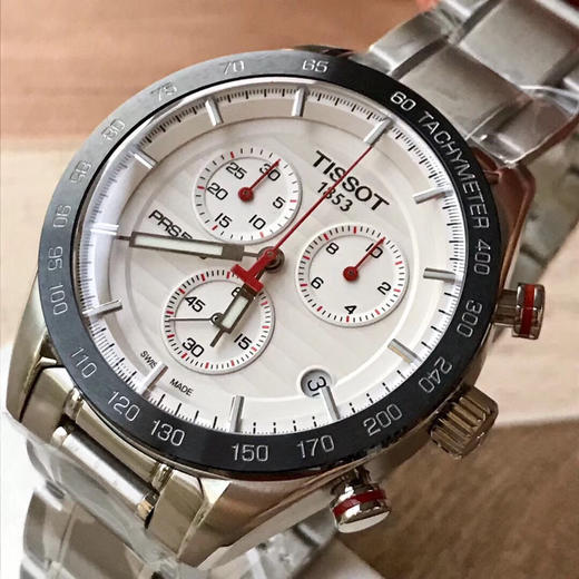 原单品质tissot天梭,新款t100运动系列男表,陶瓷圈口,多功能六针,原装