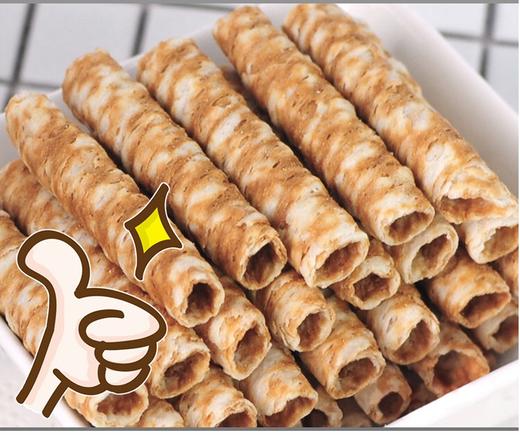 澳洲crispy香脆芝麻椰子卷265g2包包邮好吃到cry不像普通的蛋卷那么甜