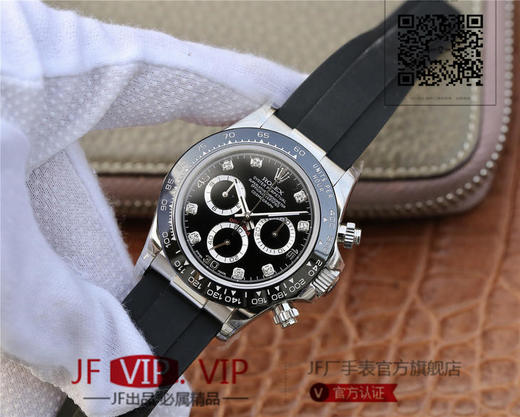 JH劳力士迪通拿全新升级版本，劳力士Rolex，chaoji宇宙计时迪通拿升级版本。男士腕表，橡胶表带，自动机械机芯，密底 商品图3