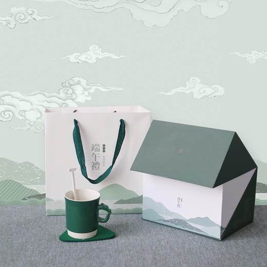 端午礼盒 | 龙舟杯&水晶粽 原创端午节伴手礼 商品图0