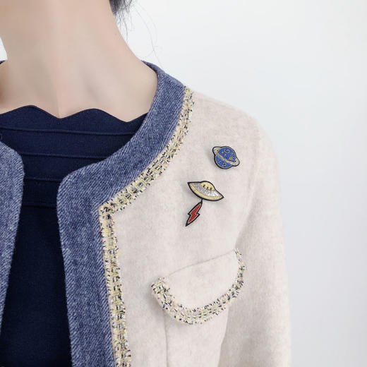 北京仓｜Macon & Lesquoy-Planet-胸针［法国设计师 ］ 商品图1