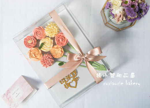 母亲节限定款 Flower Cake Gift |千言万语，化一方”爱“盒。 商品图1
