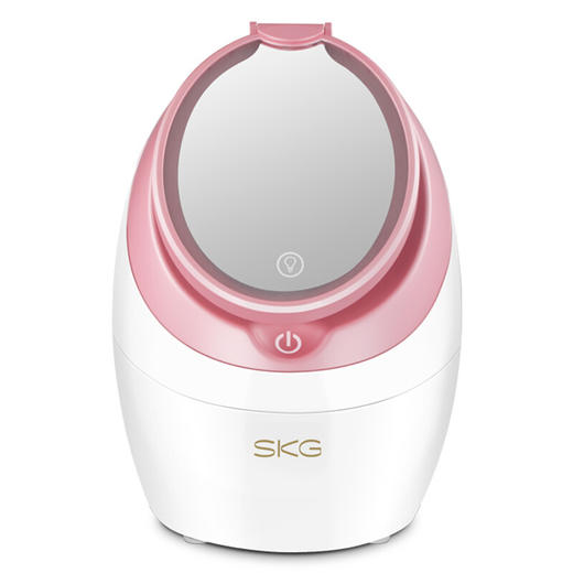 【新品】SKG蒸脸仪 升级带化妆镜，15分钟纳米暖蒸补水 3401 商品图0