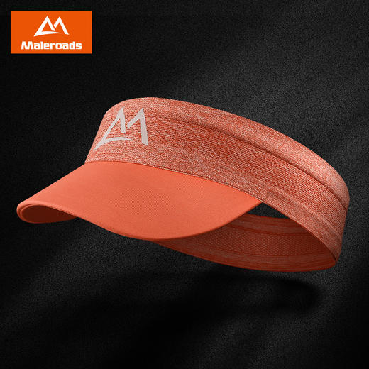 【能装口袋，可折叠】空顶帽男女款夏天速干太阳帽防晒跑步遮阳帽子马拉松网球帽可折叠 商品图5