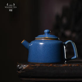 问鼎汝瓷黛蓝系列经典款金钟壶（缺货）