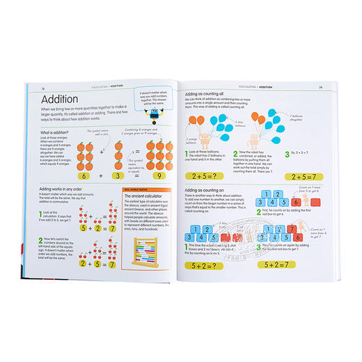 【中商原版】DK数学学业辅导指南 英文原版 How to be Good at Maths 精装 教辅书  7-12岁 商品图1