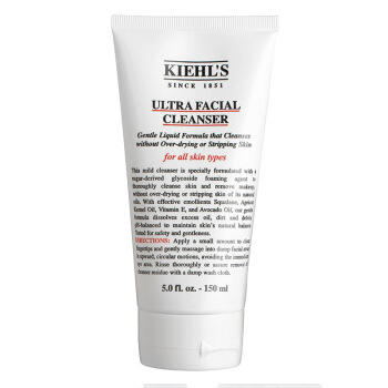 美国原装进口 科颜氏（Kiehl's）高保湿洁面啫喱150ml（洗面奶洁面乳 温和清洁不紧绷） 商品图2