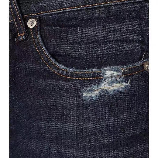 【25码 独一份】弹力好 版型好 RB破洞 小脚牛仔裤  面料较薄 夏季穿着 商品图1