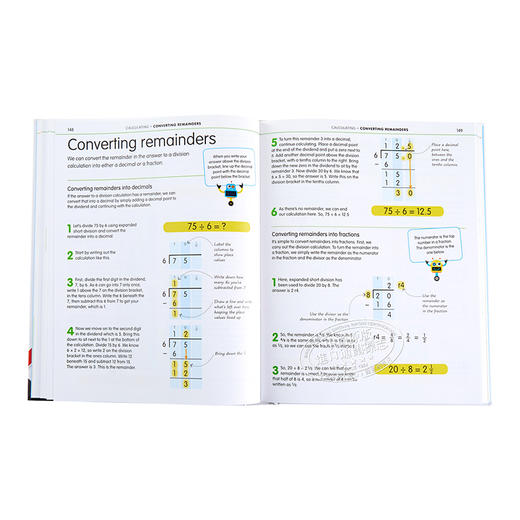 【中商原版】DK数学学业辅导指南 英文原版 How to be Good at Maths 精装 教辅书  7-12岁 商品图4