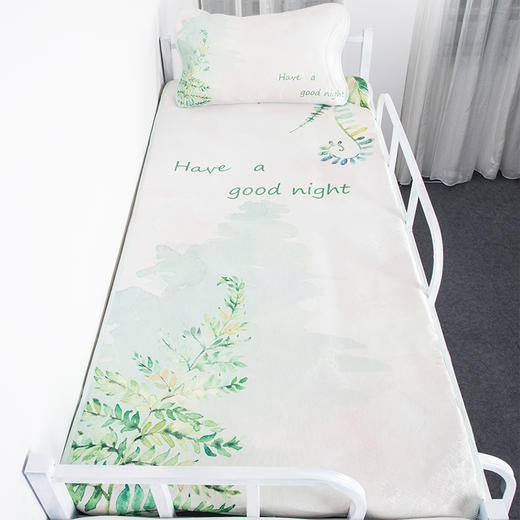 低价福利！提花凉感学生冰丝席凉席，盲盒款式/花色随机发货！ 商品图2