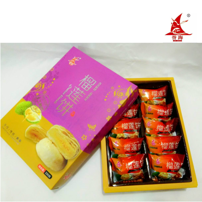 誉海榴莲饼280g*4盒/一套