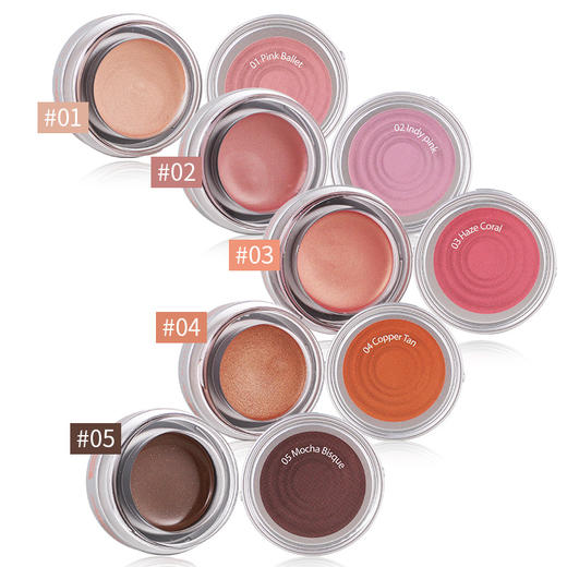 8511单色眼影膏珠光闪亮人鱼姬防水不晕染初学者彩妆眼影 TZW 商品图1