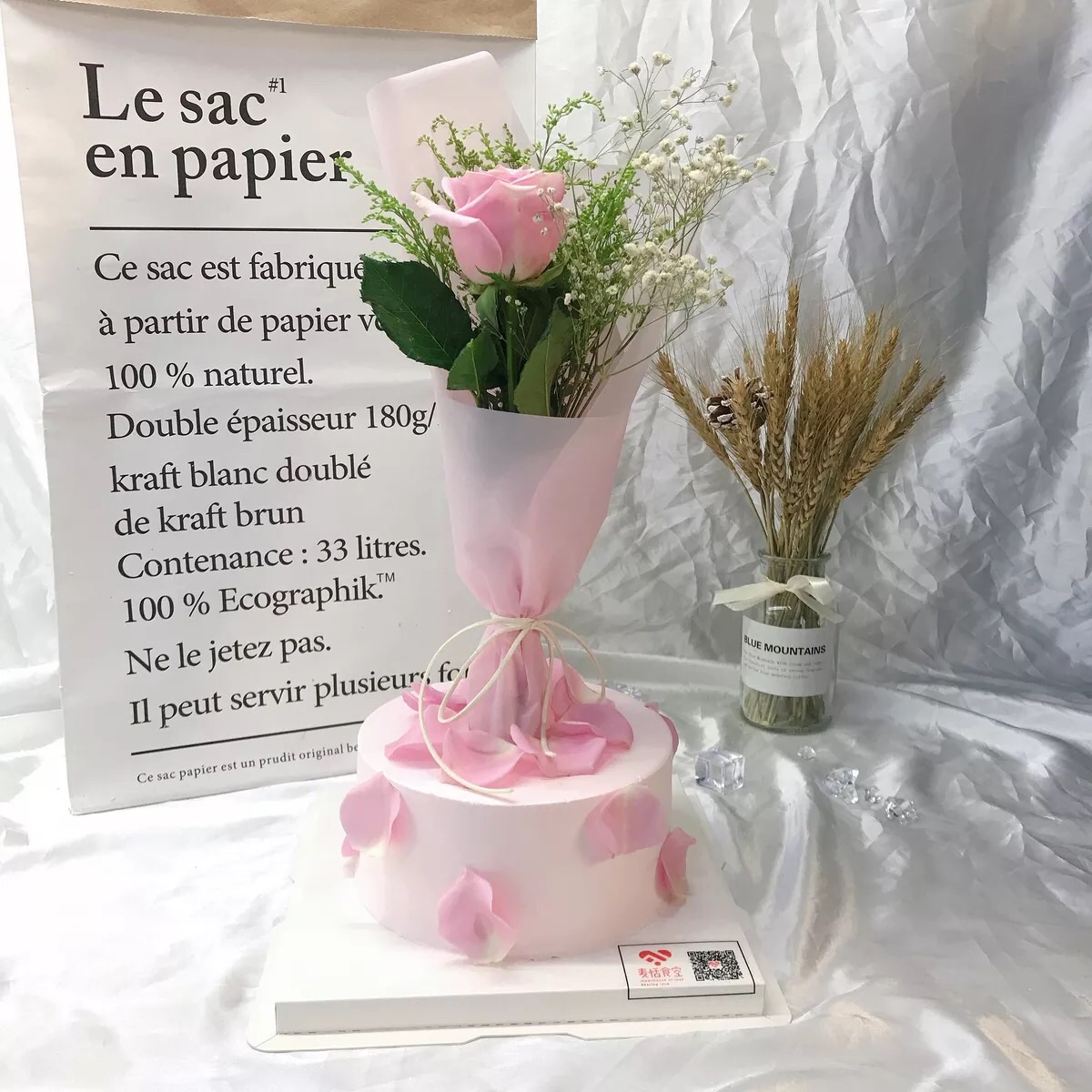 母亲节专属蛋糕「祝妈妈永远健康美丽」