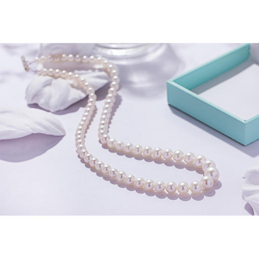 【母亲节专场】塔链 古小姐力荐款 天然珍珠项链 多宝色精选珍珠和颜色搭配 非常的特色 商品图3