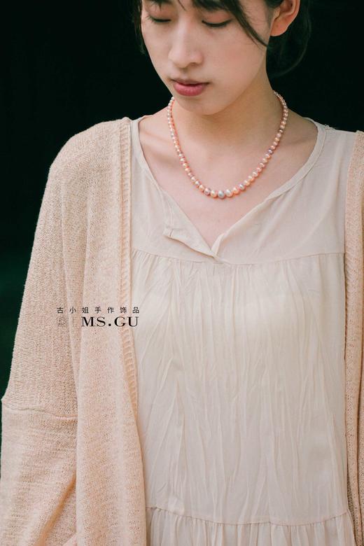 【母亲节专场】塔链 古小姐力荐款 天然珍珠项链 多宝色精选珍珠和颜色搭配 非常的特色 商品图8