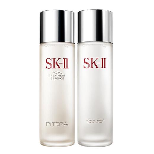 SK-II/sk2神仙水护肤精华露 嫩肤清莹露补水保湿化妆爽肤水 护肤精华露230ml+ 嫩肤清莹露230ml 商品图3