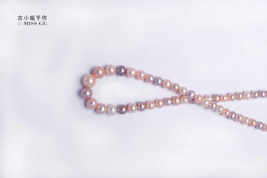【母亲节专场】塔链 古小姐力荐款 天然珍珠项链 多宝色精选珍珠和颜色搭配 非常的特色 商品图7
