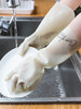 摩登主妇丁腈橡胶手套女洗碗洗衣服厨房家务清洁塑胶防水耐用耐磨 商品缩略图0