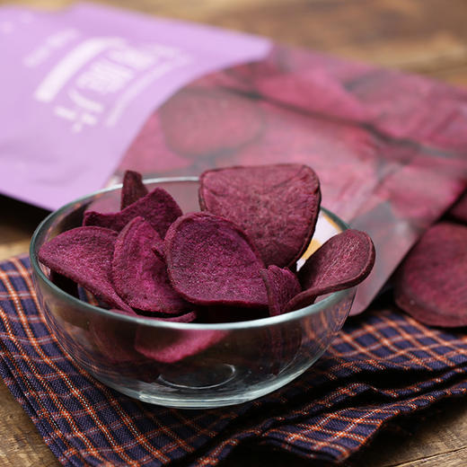 自然果实紫薯脆片80g