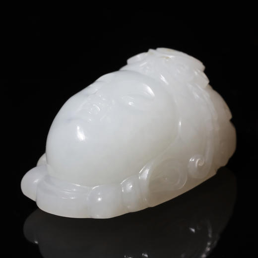和田玉（羊脂玉）挂件--佛头 28.77g 商品图4