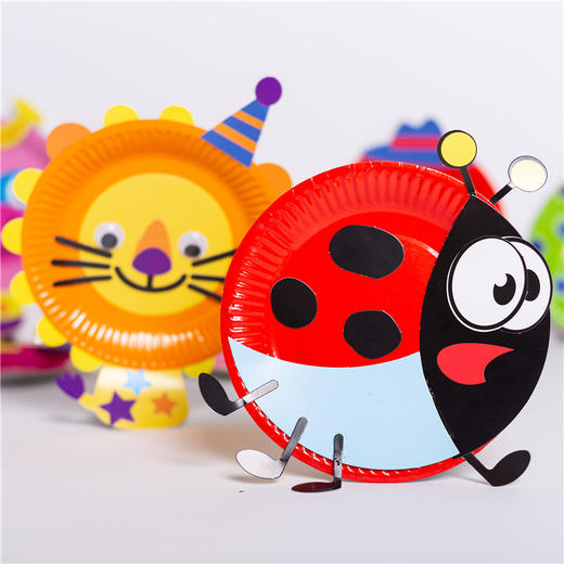 创意纸盘贴画幼儿园亲子手工礼盒 商品图3