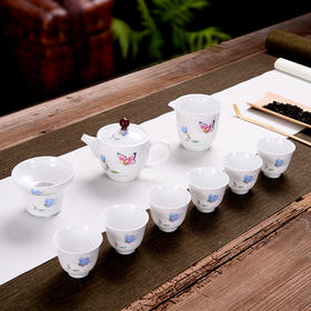 功夫茶具 陶瓷茶具 主人杯 公道杯 品茗杯 西施壶 礼品套装
