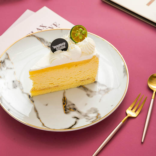 北海道芝士蛋糕装饰图片