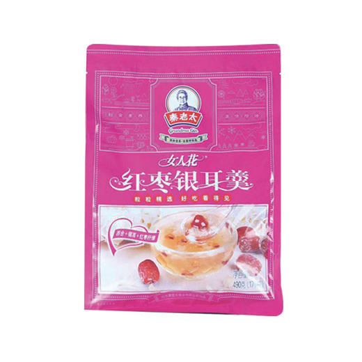 秦老太女人花红枣银耳羹490g 商品图0