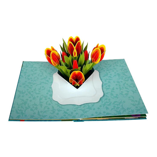 纸上生花，高端文艺礼品书，乐乐趣绘本立体书-花·愿　适度年龄：3＋　原价：198元 商品图8