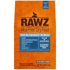促销 RAWZ 三文鱼脱水鸡肉全犬粮 20磅