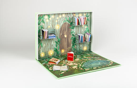 【立体手工书】My Fairy Library，我的仙女图书馆 儿童图书 商品图1