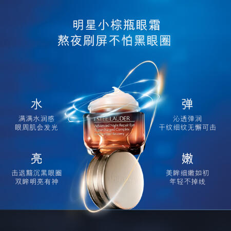 英国原装进口　（Estee Lauder）雅诗兰黛 小棕瓶抗蓝光新款眼霜15ml 商品图1