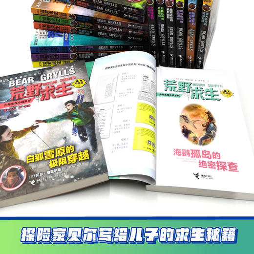 【全16册】荒野求生少年生存小说系列（拓展版） 贝尔·格里尔斯手册 儿童科普认知 商品图4