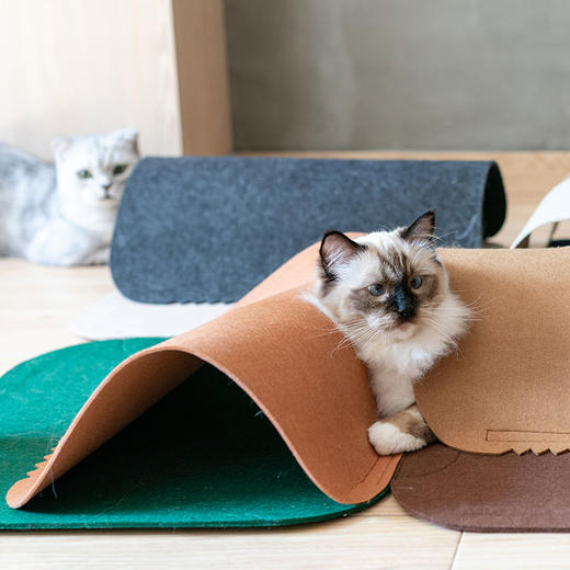 pidan宠物跑道地毯可拆洗猫咪玩耍垫子【一套4张】 商品图1