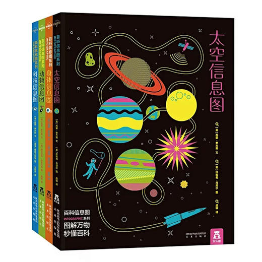 【神奇麻麻】乐乐趣-百科信息图（共4册）  适读年龄：2+ 商品图0