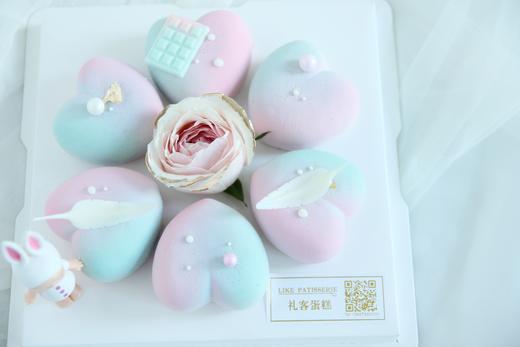 心动 白桃乌龙慕斯系列 （慕斯比同尺寸奶油蛋糕小/介意勿拍/请提前24小时预订） 商品图0